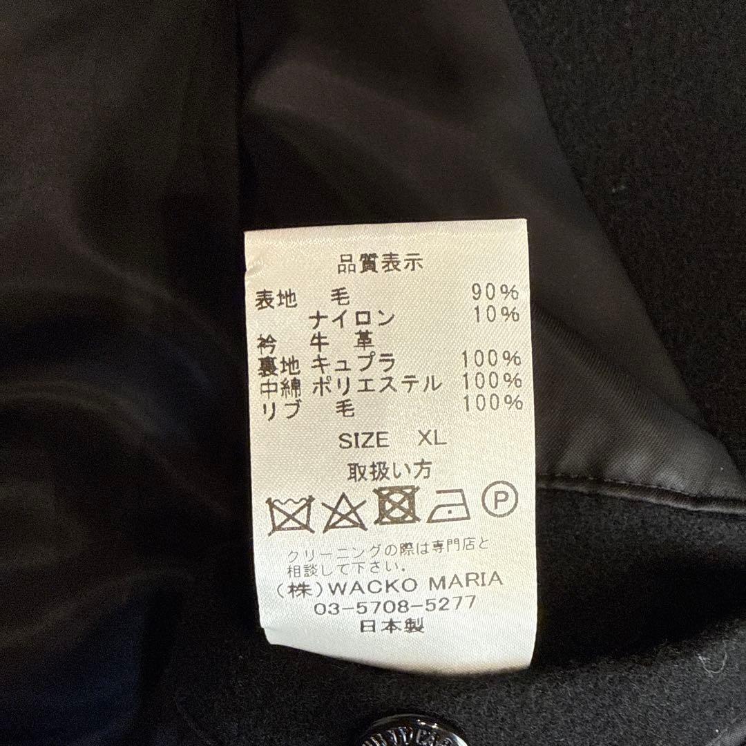 WACKO MARIA スタジャン 黒/白23SS-WMO-BL07-BK - メルカリ