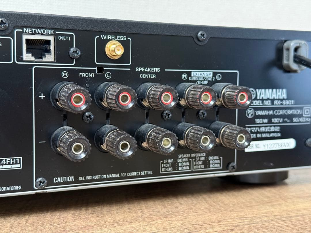 YAMAHA RX-S601 5.1chAVアンプ - メルカリ