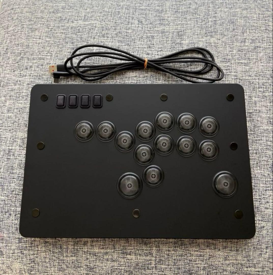 PUNK WORKSHOP MINI HITBOXレバーレスコントローラー 輸入新品】PUNK WORKSHOP MINI HITBOX Black レイアウトB レバーレス