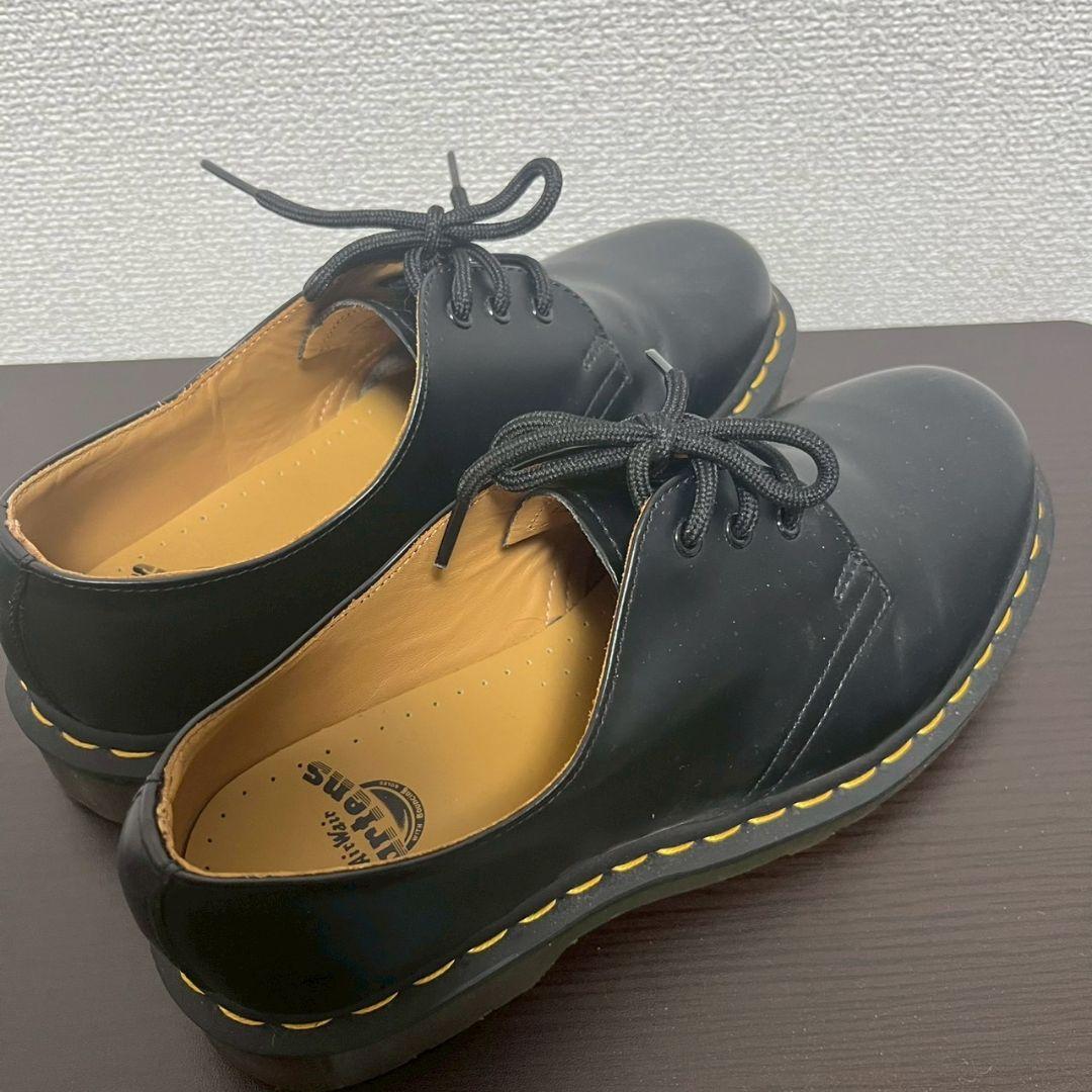 ドクターマーチン 3ホール UK6（25〜25.5cm）ブラック WY004