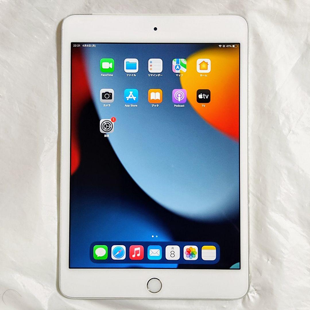 iPad mini4 16GB wi-fi&セルラー シルバー