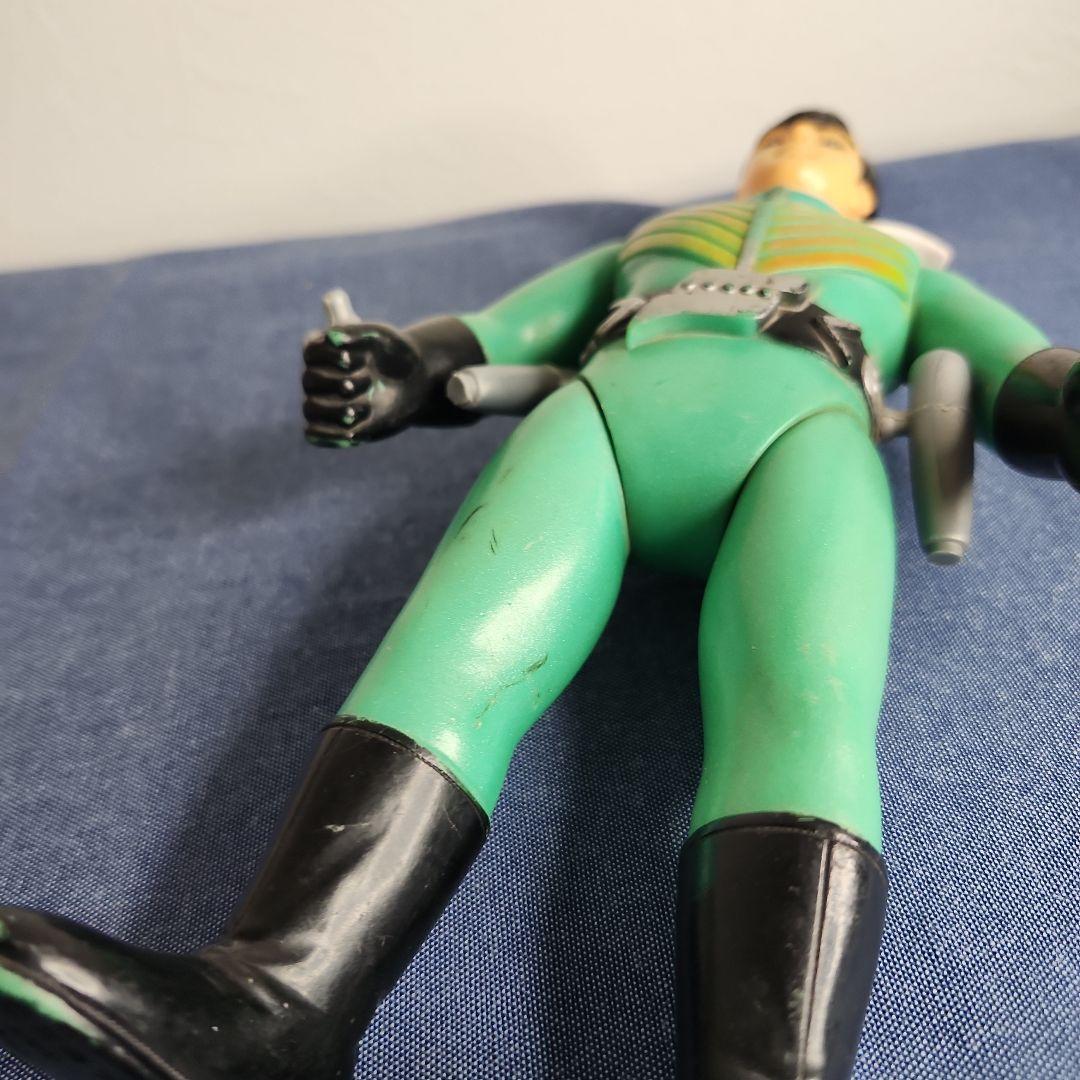 s*3様 ミドリレンジャー　ソフビ　面なし　武器なし　マントなし。レア