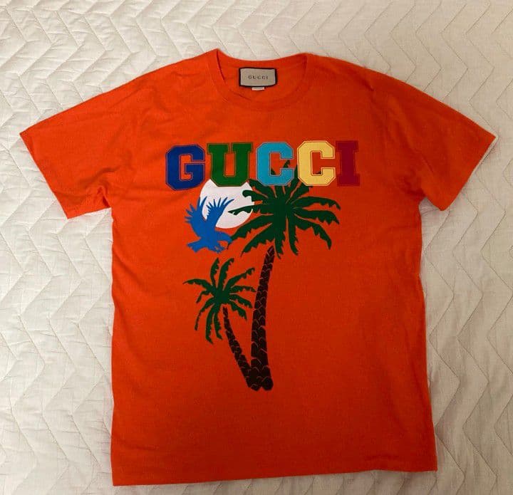 GUCCI グッチ tシャツ メンズ XS パームツリー 548334 - メルカリ