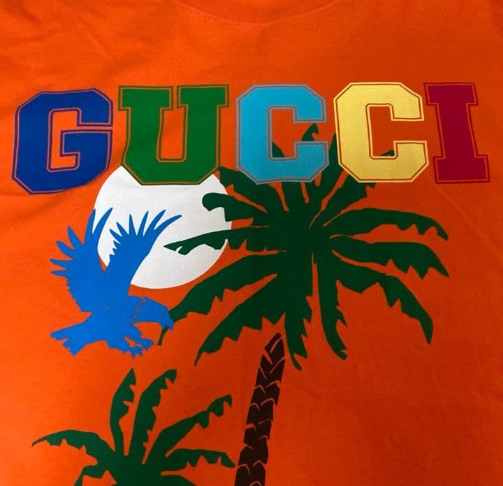 GUCCI グッチ tシャツ メンズ XS パームツリー 548334 - メルカリ