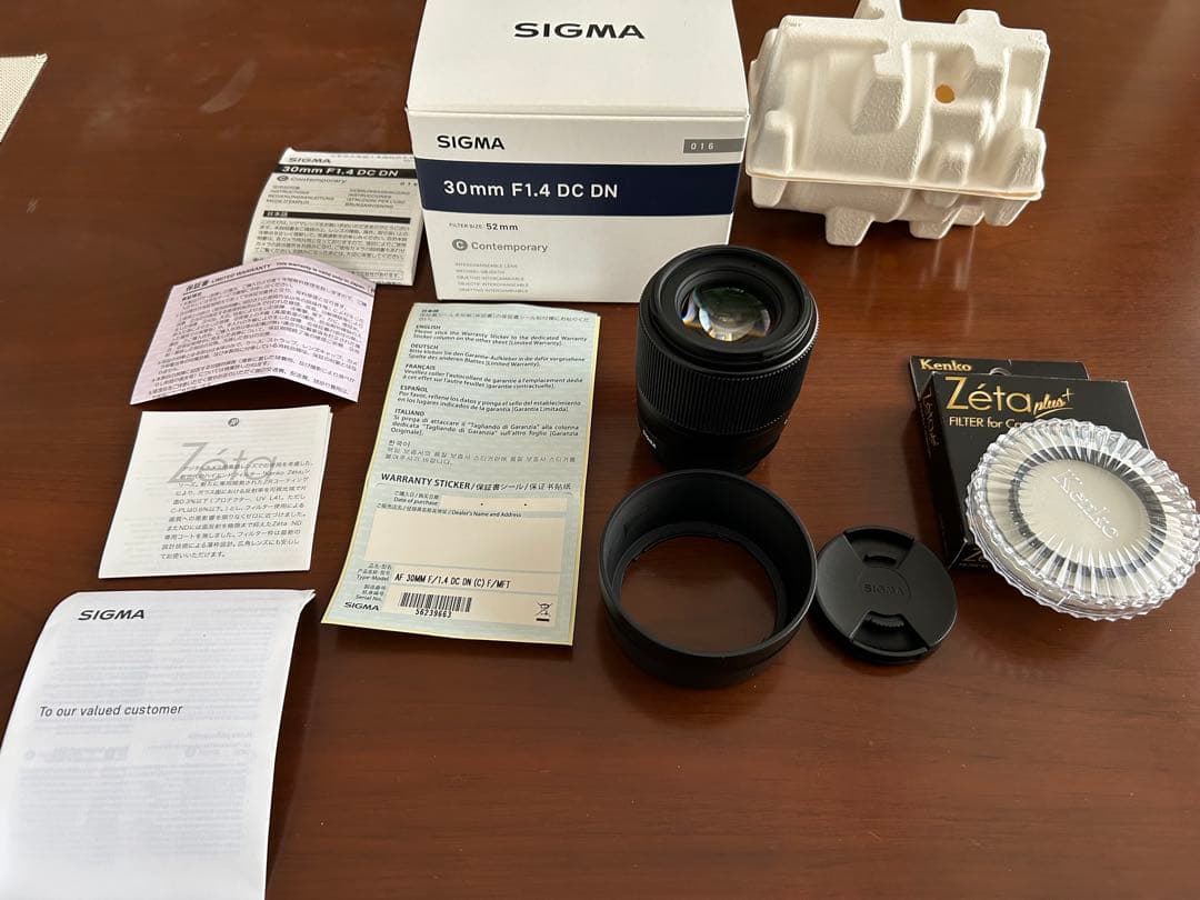 SIGMA 30mm F1.4 DC DN + kenkoフィルター Amazon.co.jp: SIGMA 30mm F1.4 DC DN | Contemporary C016 | Sony E