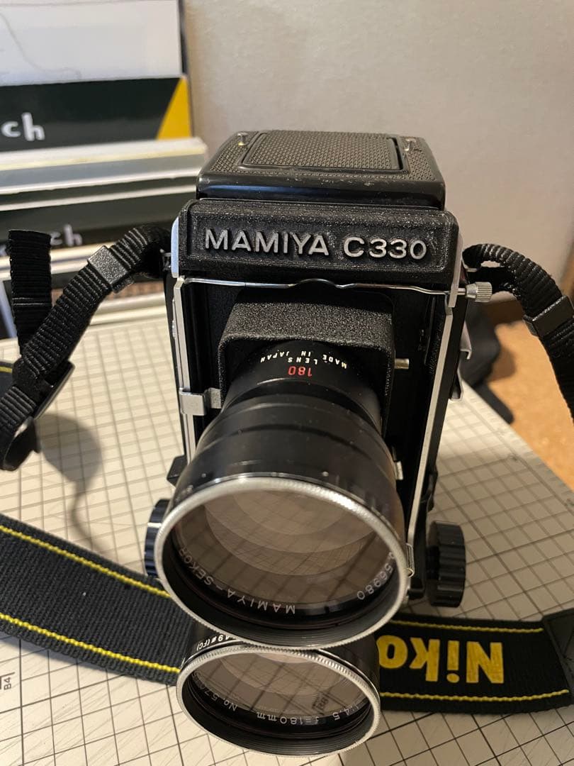 MamiyaC330 Super 180mm f/4.5 ファインダー グリップ - メルカリ