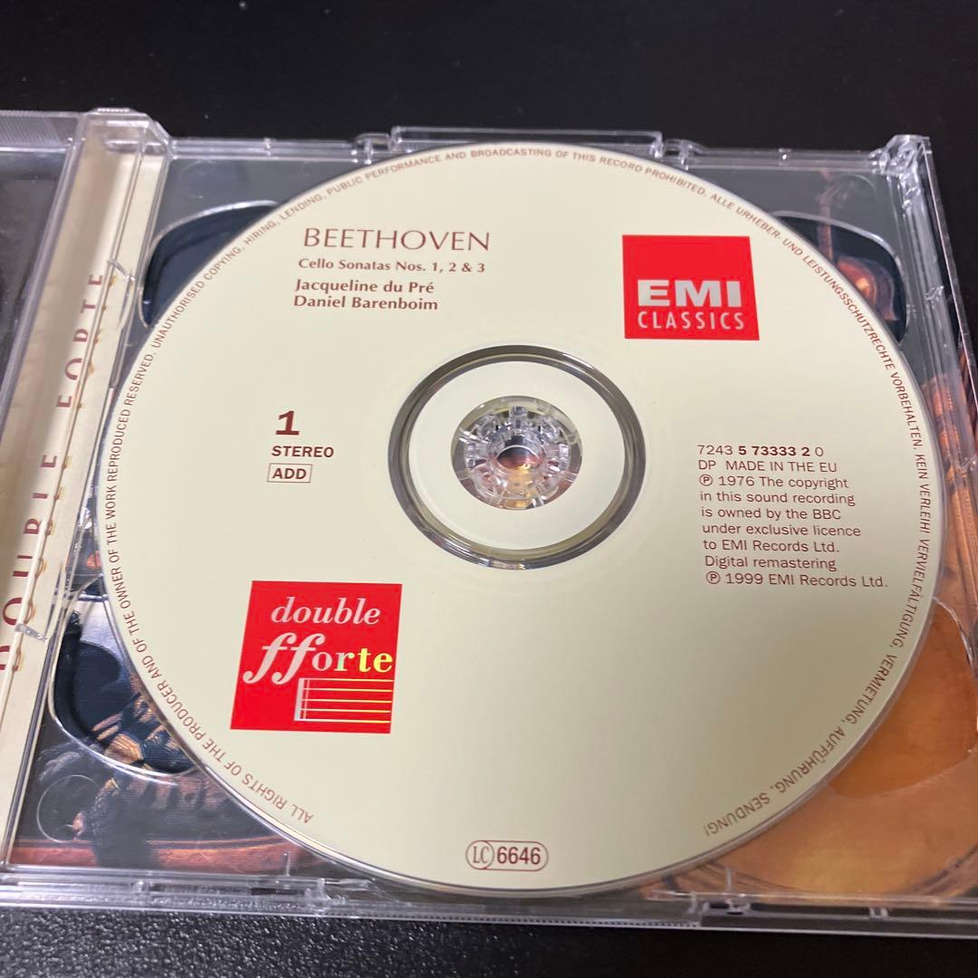 【湯けむり】デュプレ&バレンボイムベートーヴェンvcソナタ全集 2CD