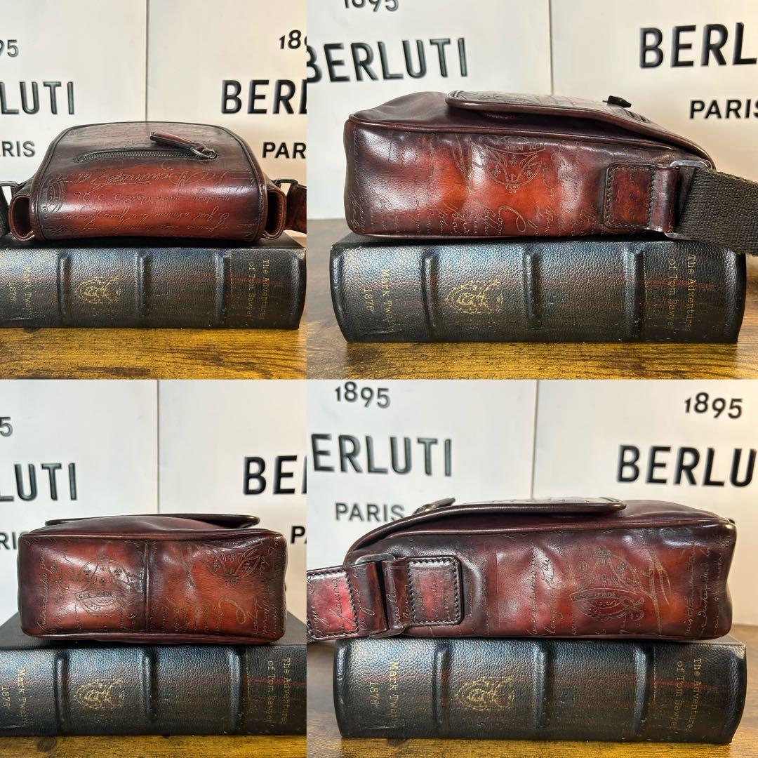 廃盤52万円 Berluti ジュールJ ショルダーバッグ スクリット - メルカリ