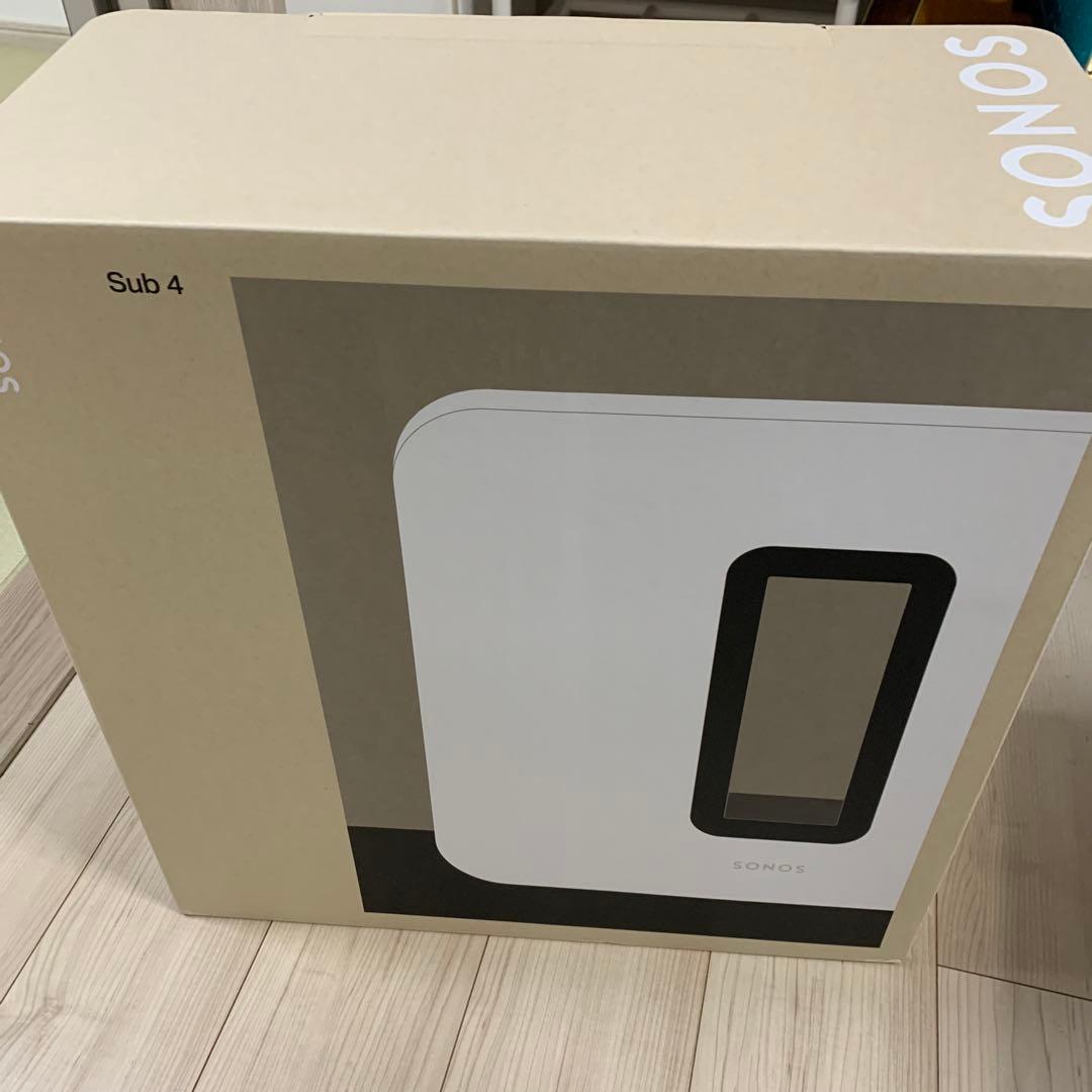 新品・未開封　Sonos Sub 4 ホワイト Amazon.com: Sonos Sub 4 - Wireless Subwoofer - White : Electronics