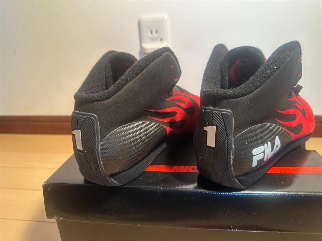FILA　ミハエル・シューマッハ　ドライビングシューズ(25.5cm)【未使用】