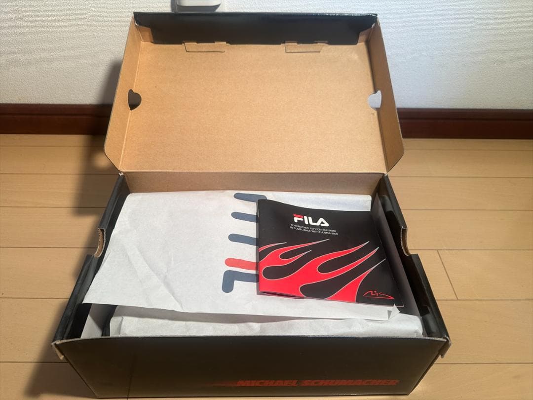 FILA　ミハエル・シューマッハ　ドライビングシューズ(25.5cm)【未使用】