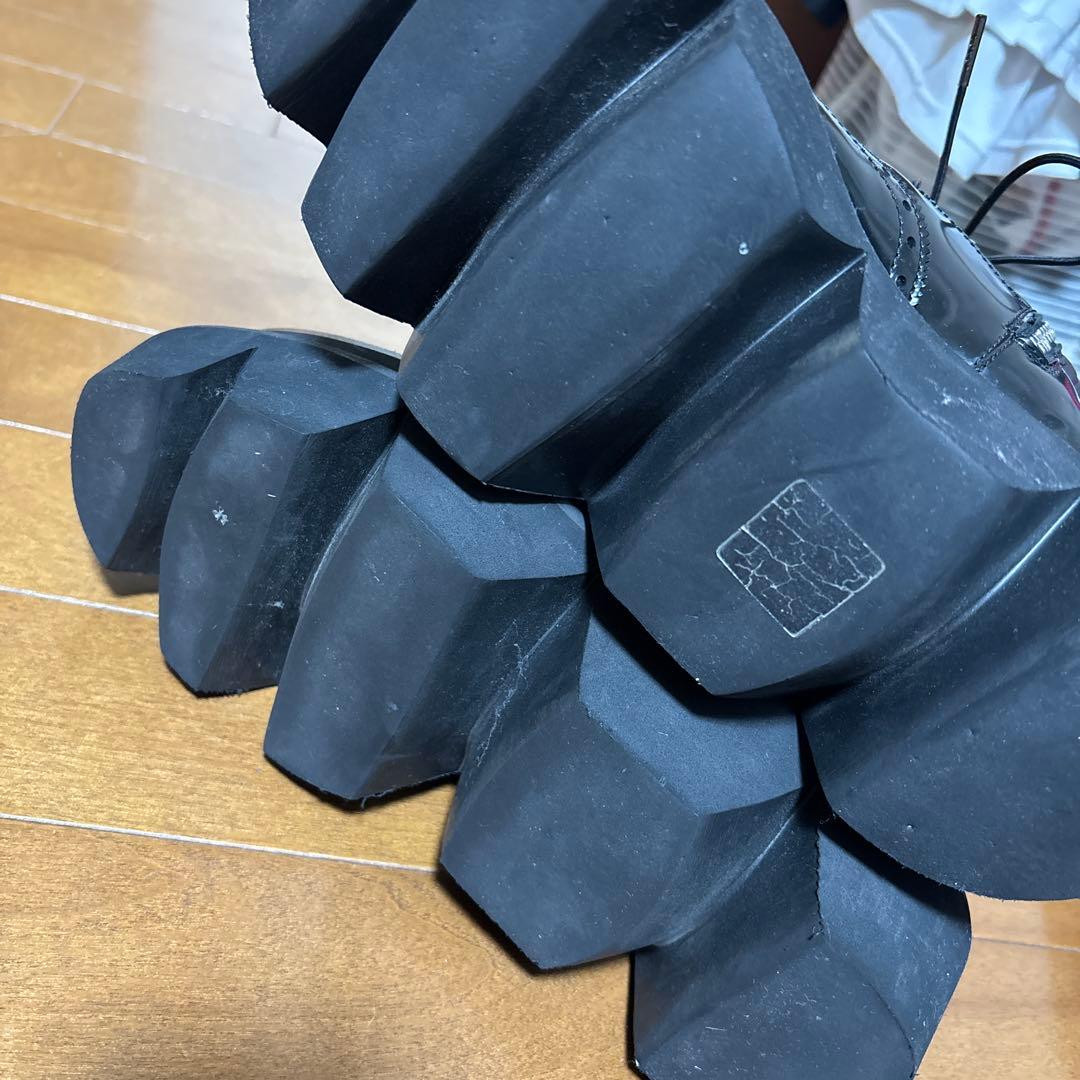 sacai ウイングチップソールブーツ 37 - メルカリ