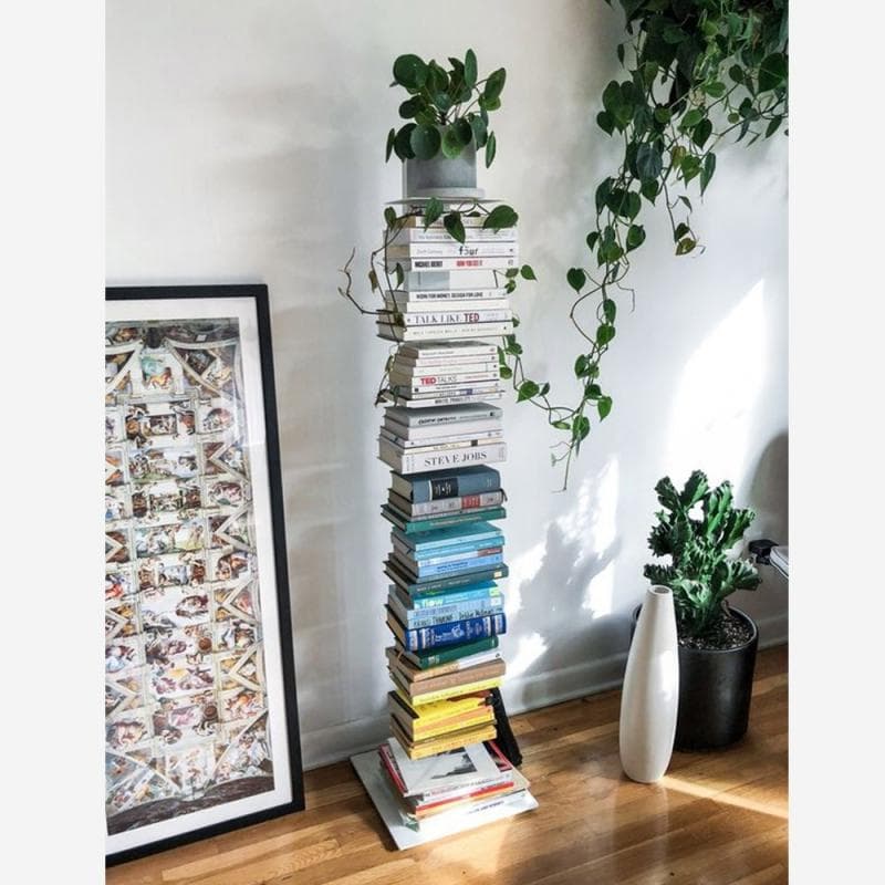 美品! 希少! シンテシ SINTES サピエンスブックタワー10段 ホワイト