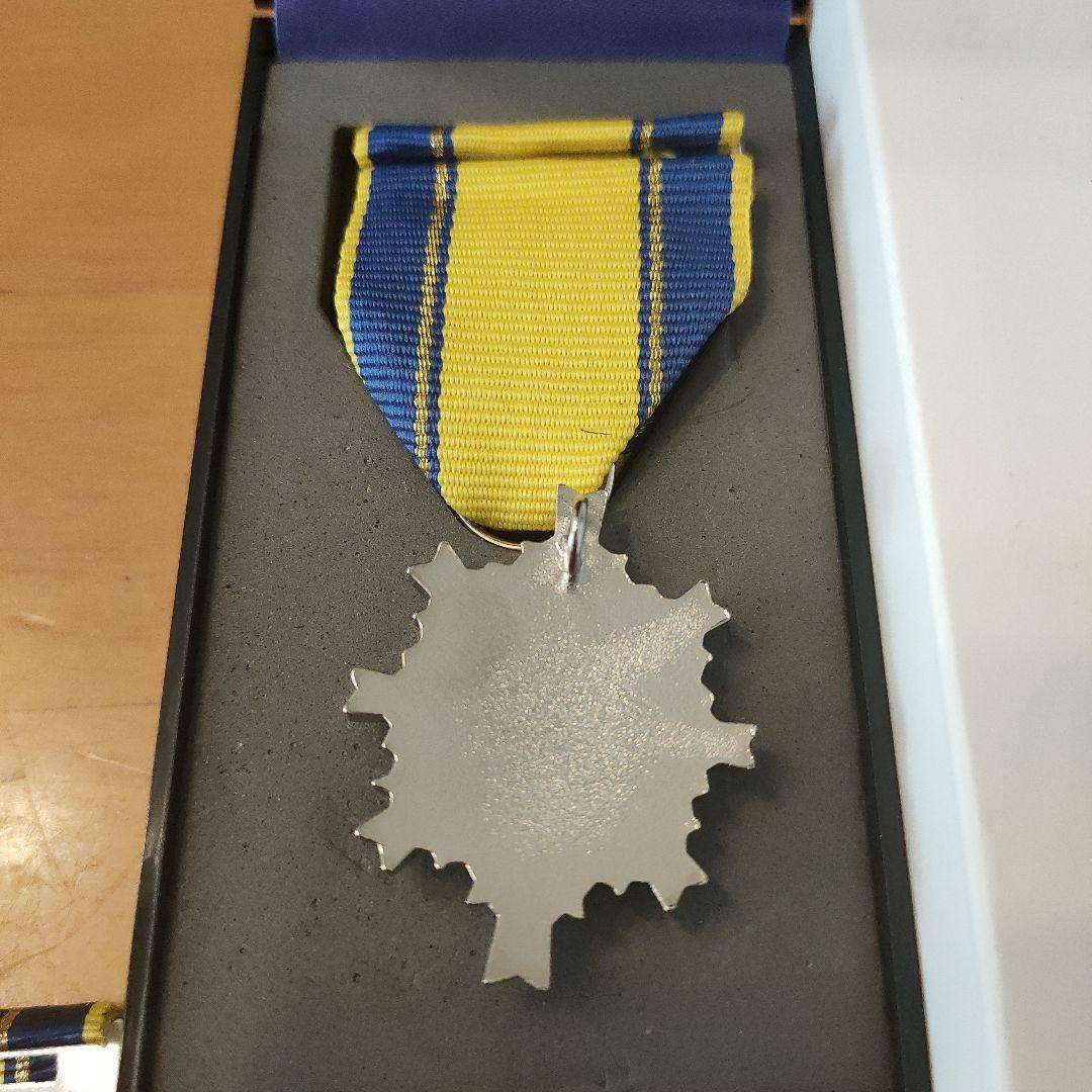 激レア 極美品!】第三級 防衛功労章 第7号賞詞 防衛記念章 現行タイプ