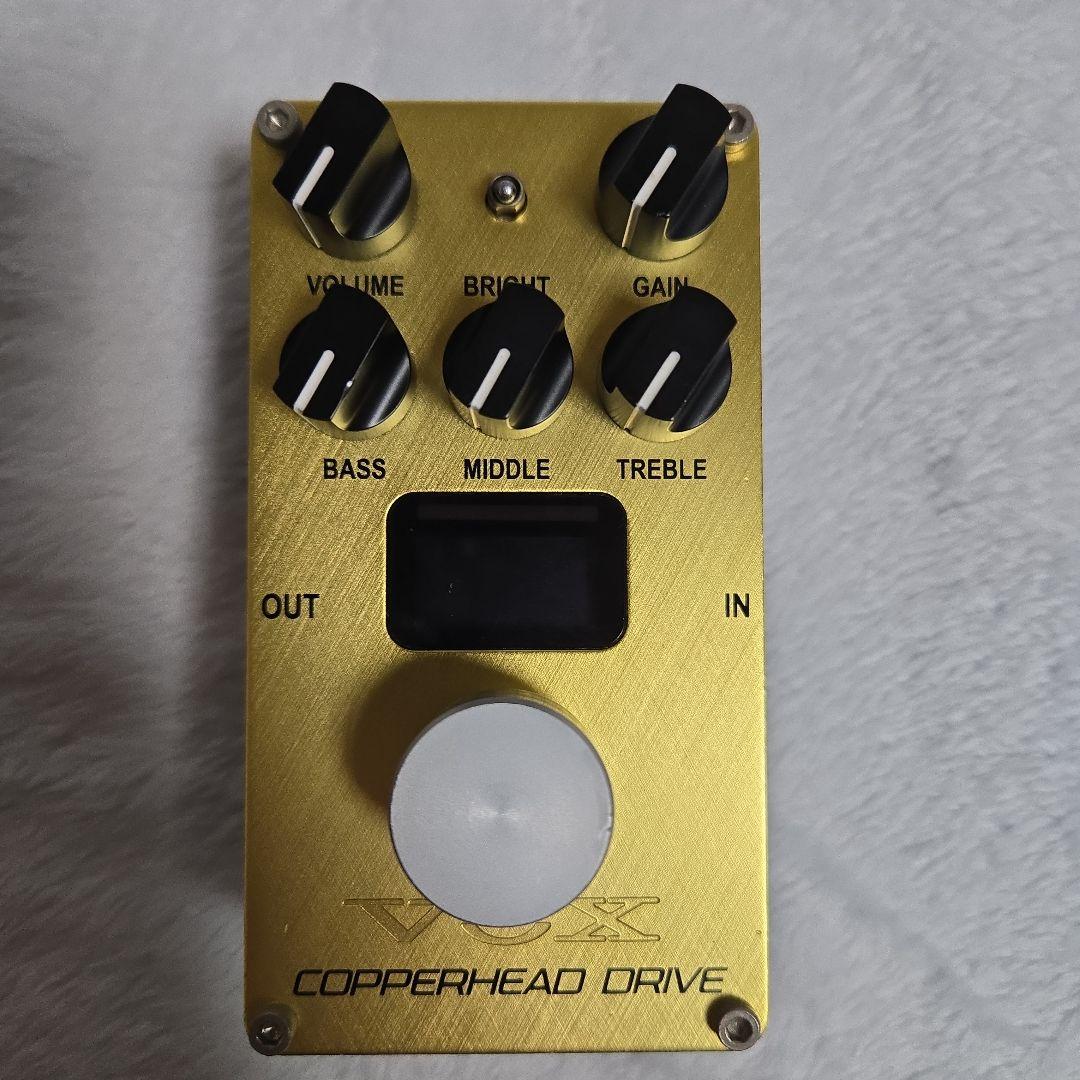 VOX Valvenergy Copperhead Drive マーシャル系 Nutube搭載マーシャル系】VOX VALVENERGY COPPERHEAD DRIVE レビュー