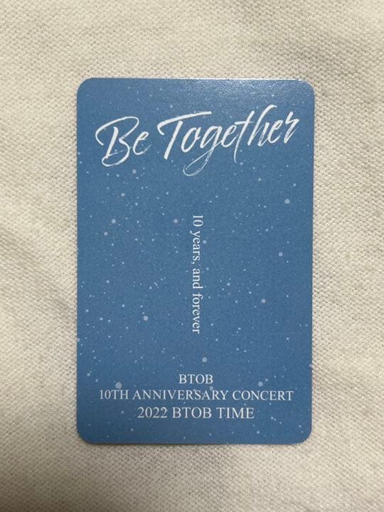 BTOB コンサート トレカ MD