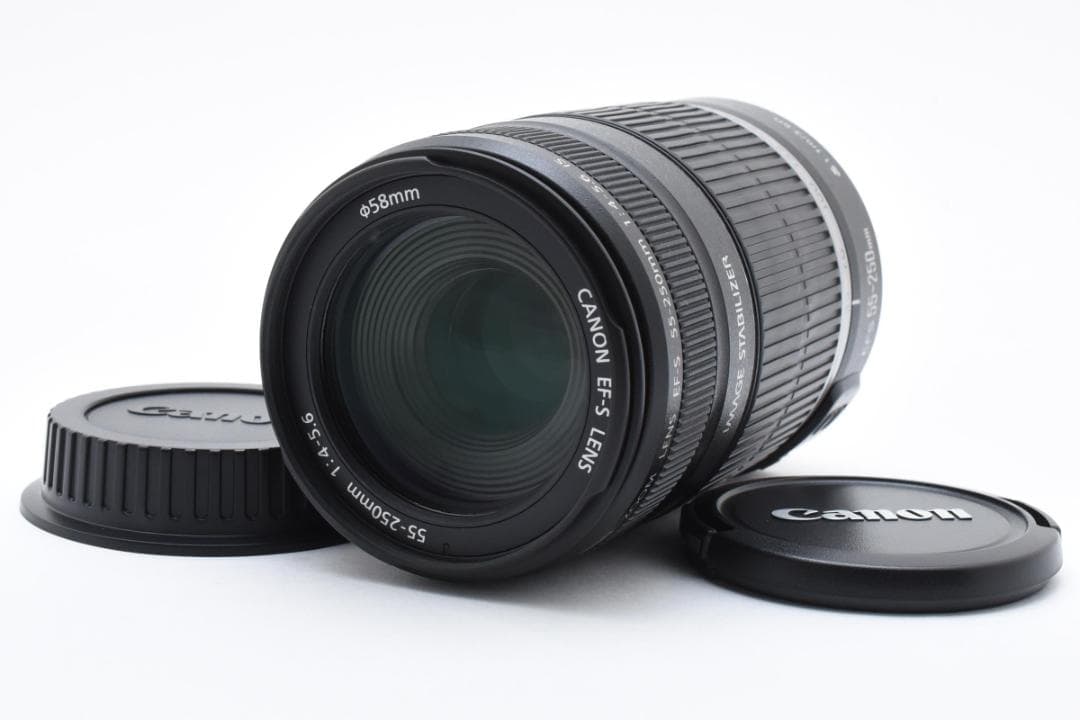 ★極美品 CANONキャノンズームレンズ EFS 55-250 4-5.6 IS Amazon.com : Canon EF-S 55-250mm f/4-5.6 IS Image Stabilizer