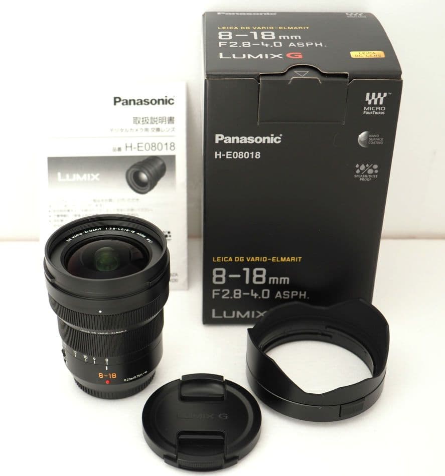 レンズ(ズーム) LEICA DG VARIO-ELMARIT 8-18mm F2.8-4.0