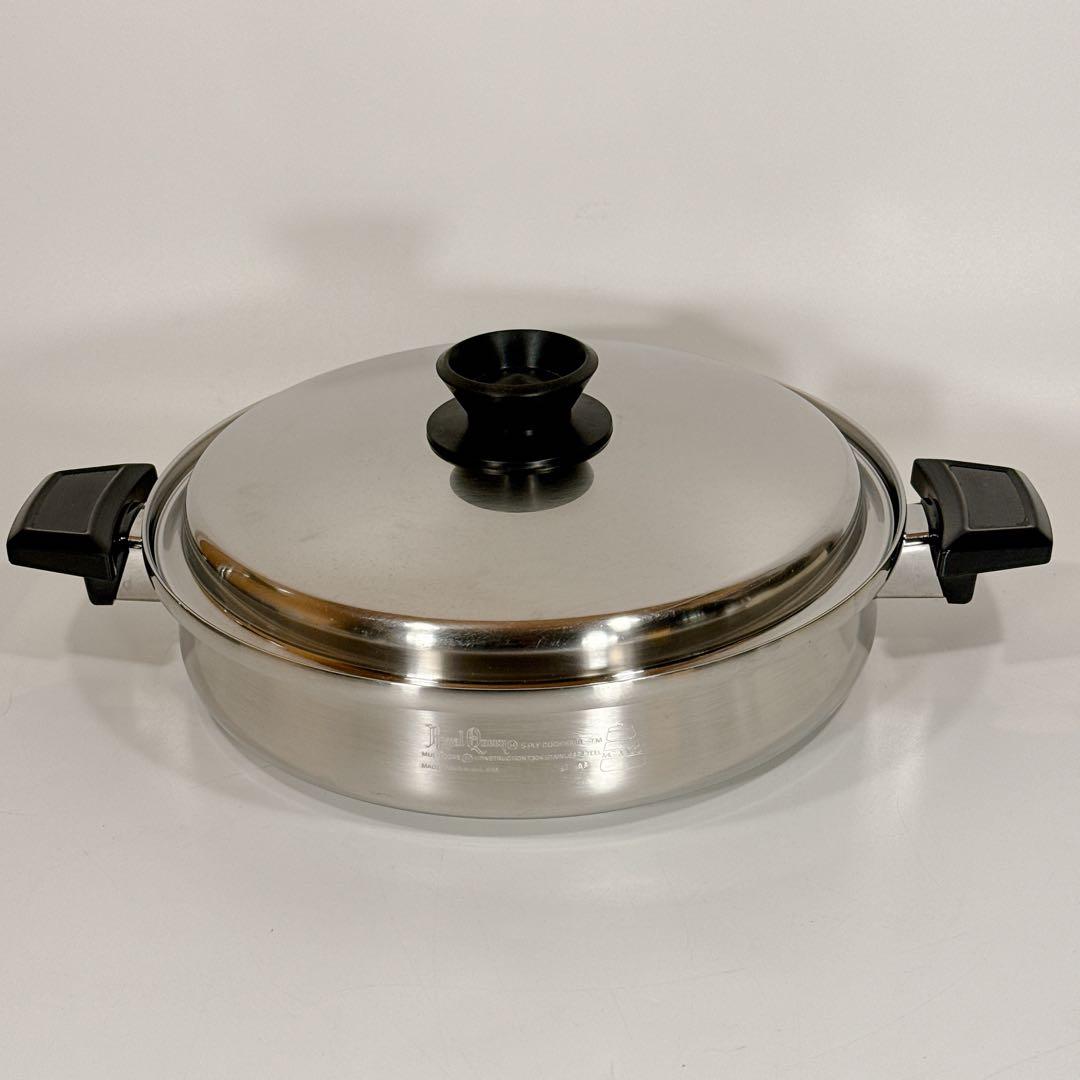 ロイヤルクイーン ROYAL QUEEN 大フライパン ステンレス鍋 IH非対応