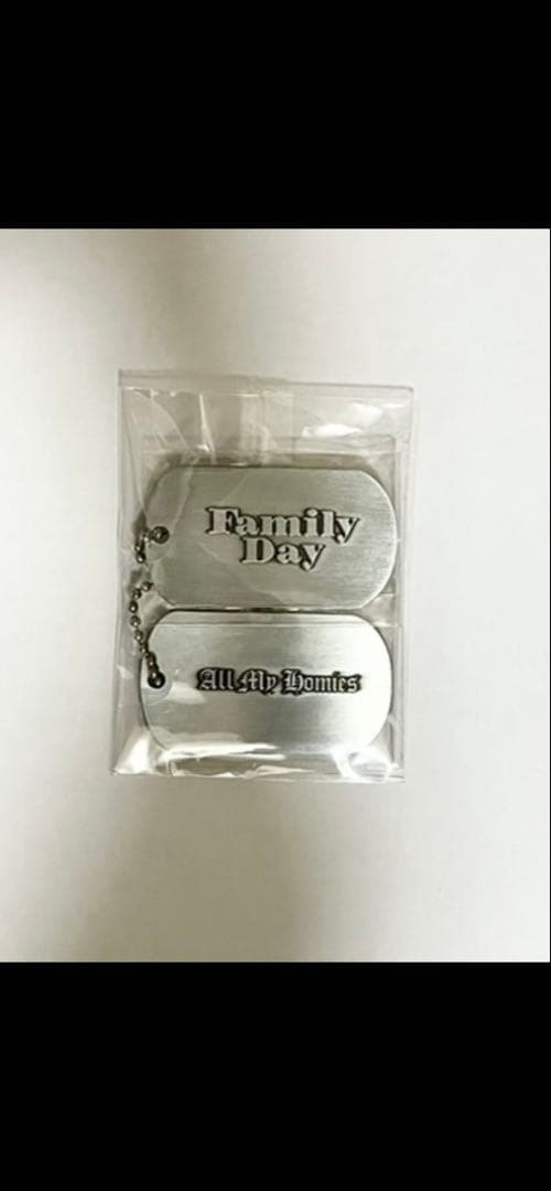 ZORN All My HomiesVIP限定ドッグタグ 日本武道館 FC限定 - メルカリ