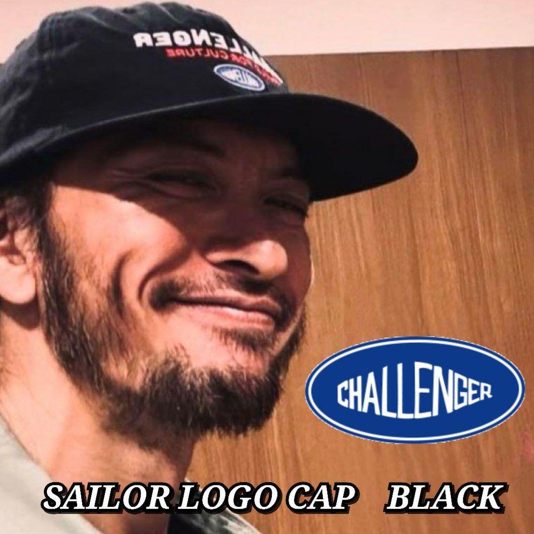 CHALLENGER SAILOR LOGO CAP BLACK 長瀬智也の通販はau PAY マーケット