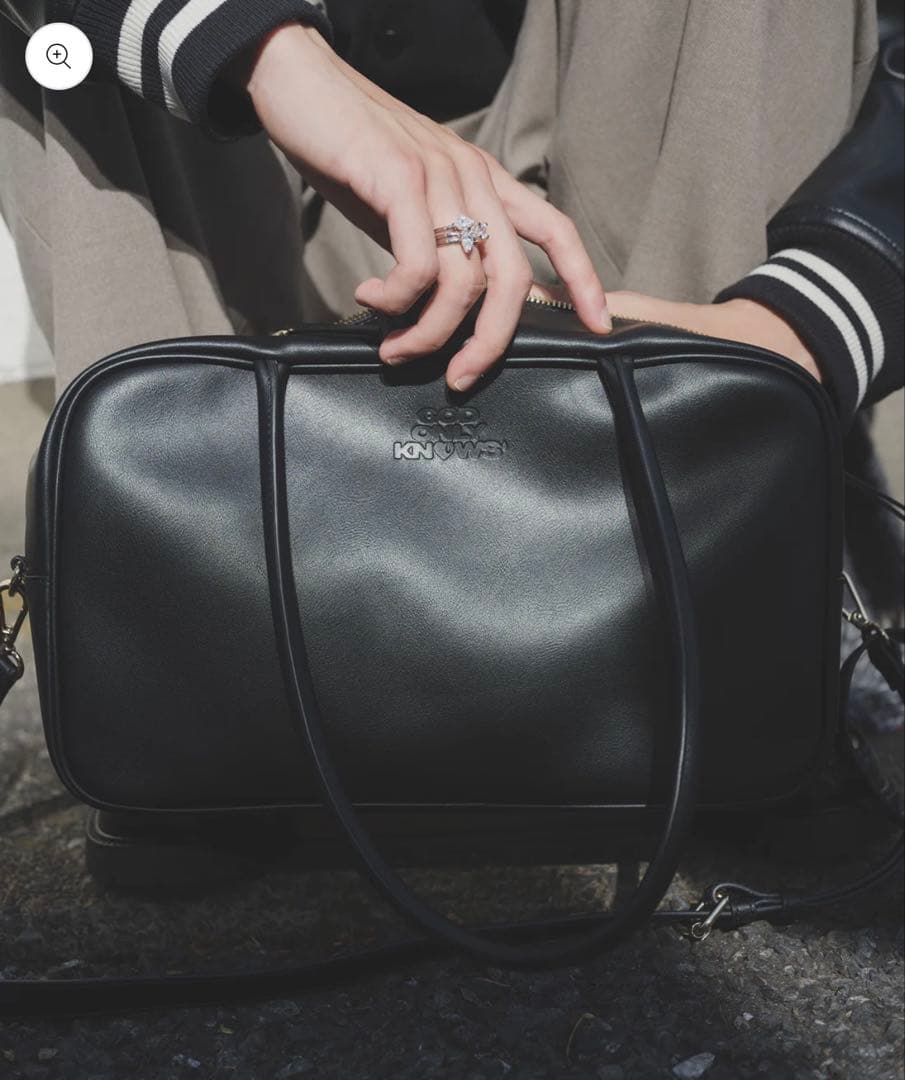 GOD ONLY KNOWS フェイクレザーハンドルバッグ 岩田剛典 本