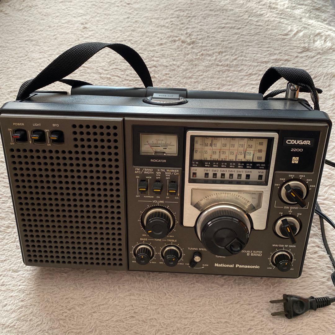 National Panasonic COUGAR 2200 ラジオチューナー National Panasonic Cougar ラジオチューナー - メルカリ