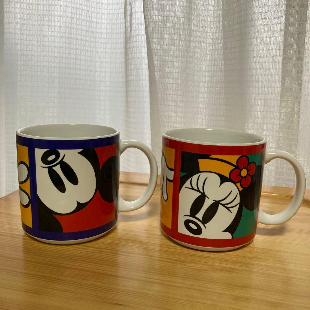 東京ディズニーランド トゥーンタウン マグカップ2個セット レトロ