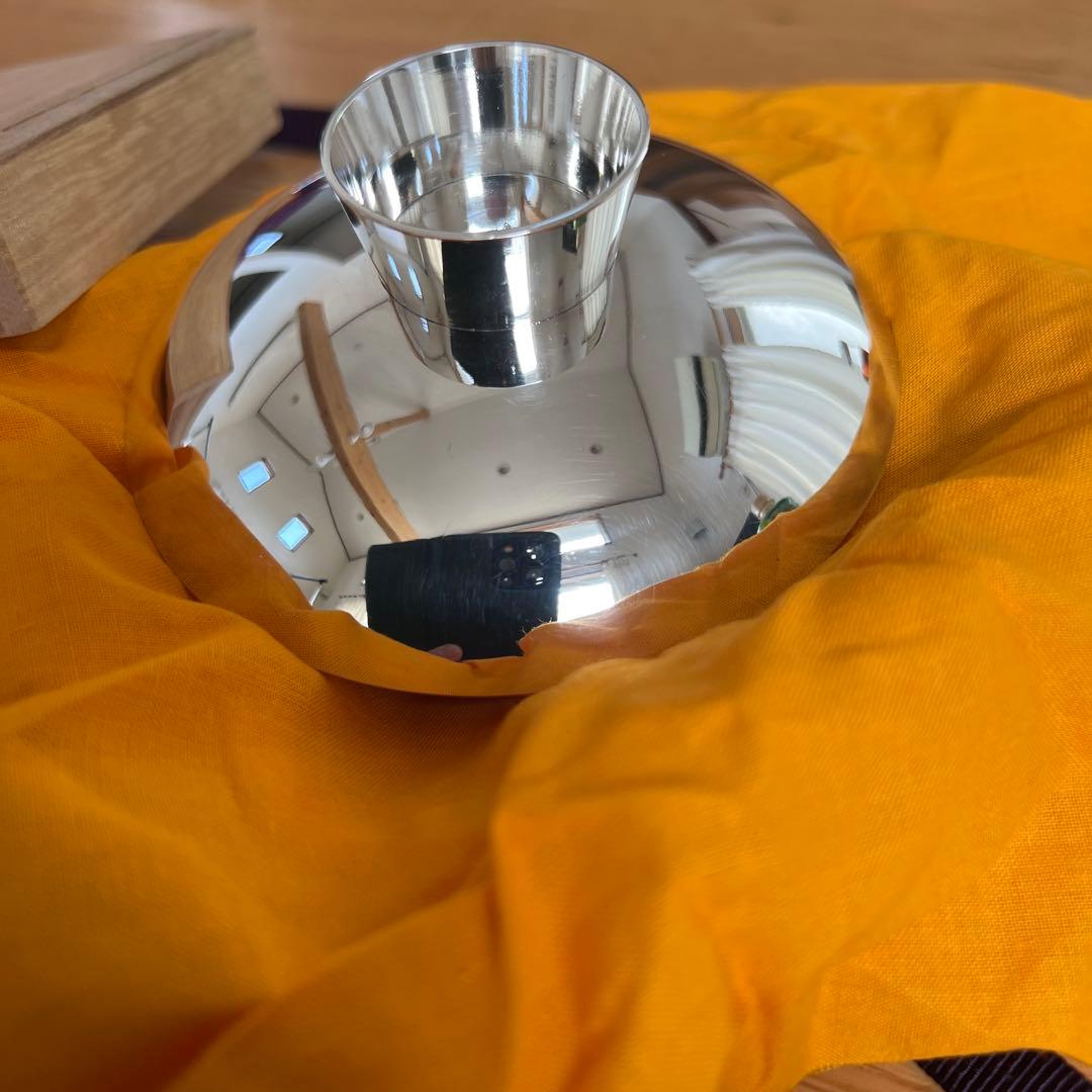 銀杯 96.5g 純銀刻印あり 箱付 記念品 SILVER 1000シルバー - メルカリ