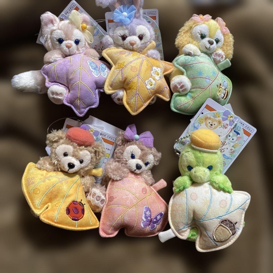 ウィッシングウィングス ぬいぐるみチャーム 6個 ダッフィーフレンズ