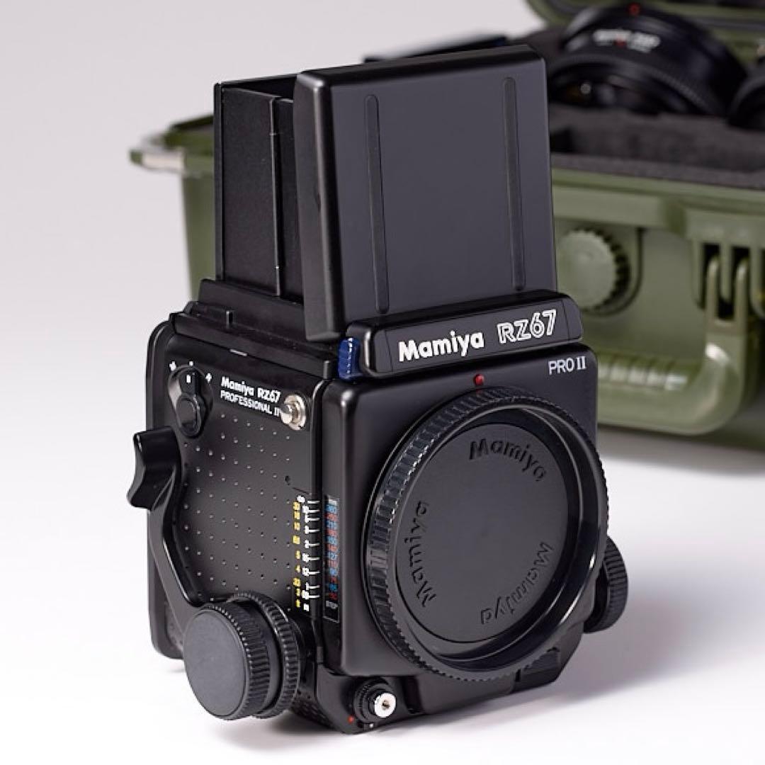 Mamiya RZ67 proⅡ レンズ2本/プリズムファインダー/中間リング