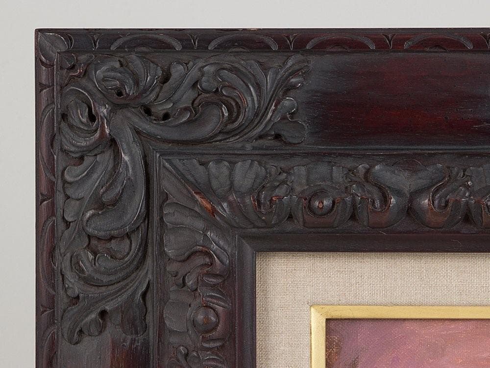 ◇織田広比古 『赤いヴァイオリン』 油彩 3号◇検）織田広喜 宮永岳彦