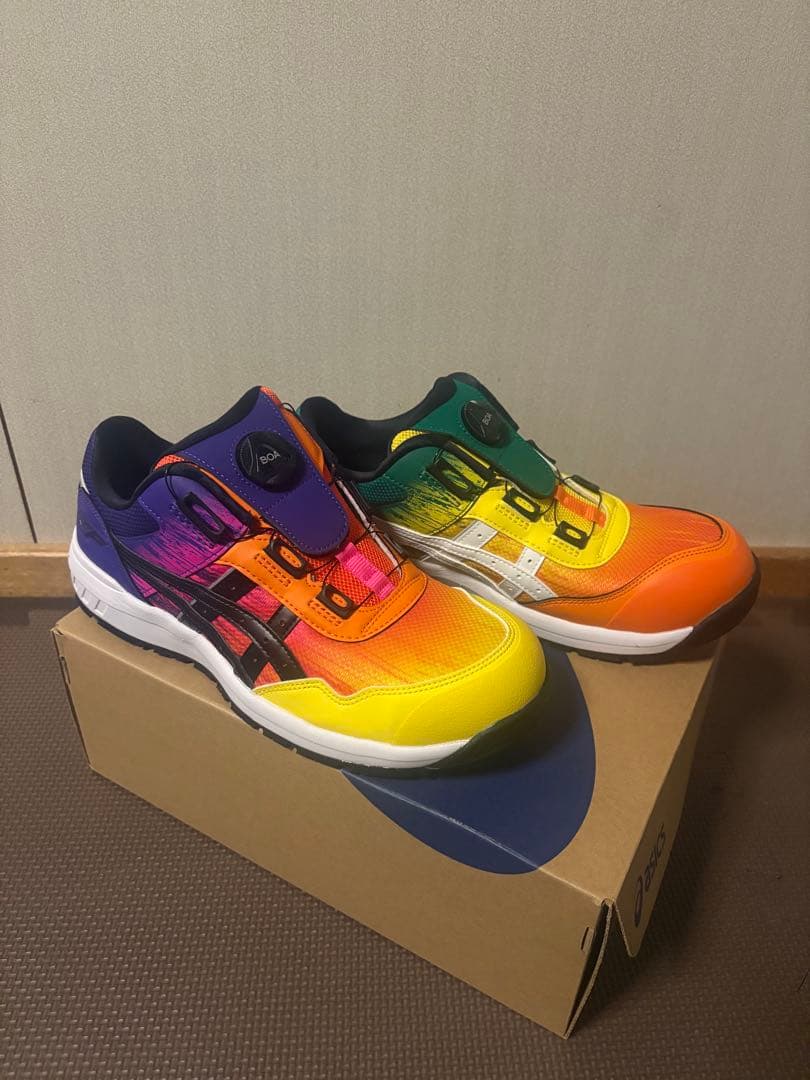 ASICS WINJOB CP209 BOA 限定カラー 安全靴 左右色違い ウィンジョブ ＼P5倍／ 安全靴 アシックス ウィンジョブCP209 Boa