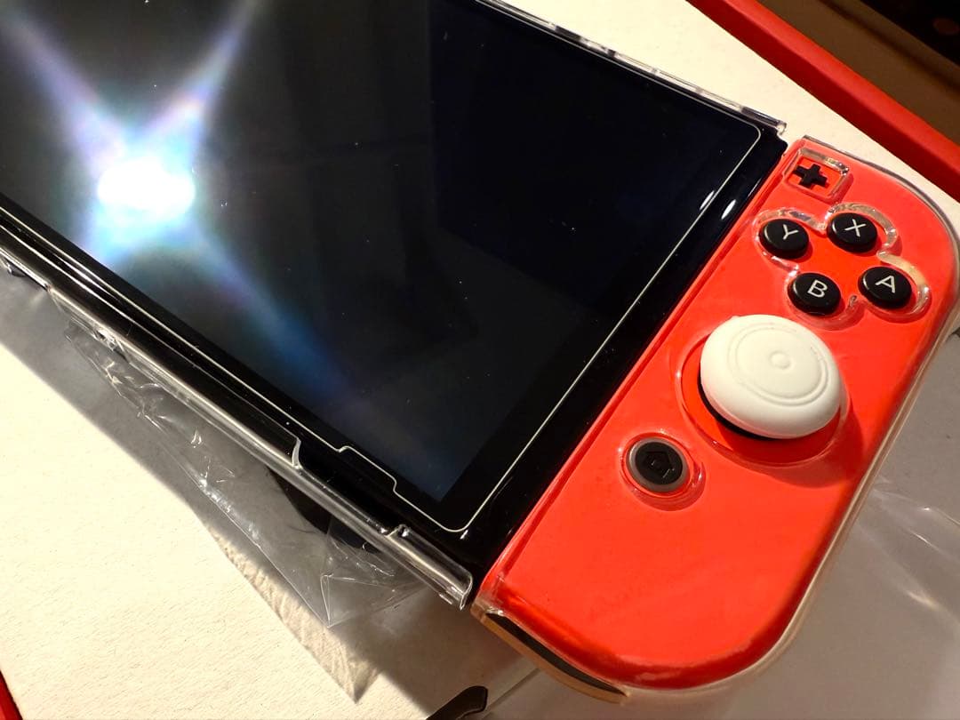 ほぼ未使用★《1年安心保証付》Nintendo Switch 有機ELモデル