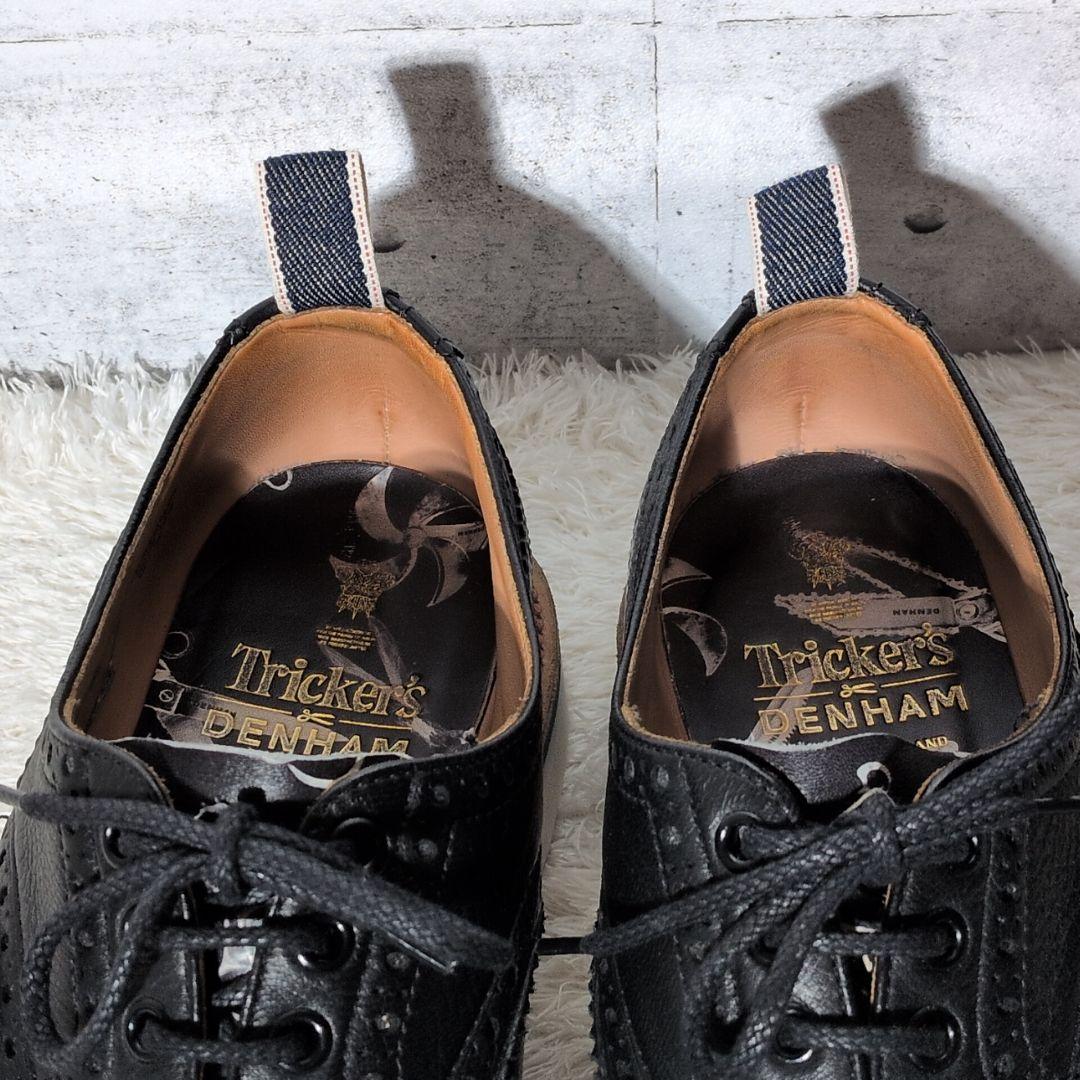 極美品 激レア】デンハム トリッカーズ コラボ ウイングチップ デニム