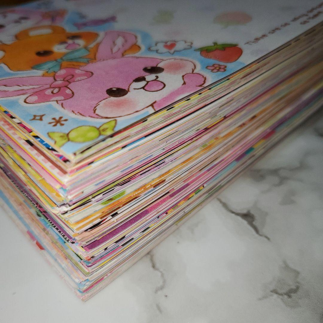 優花︎　激レア　平成レトロ　平成女児　バラ　メモ　大量　うさぎ　ねこ