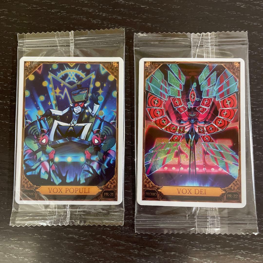 ハズビンホテル　ヴォックス　プロモカード　PR-21 PR-22♯7 Hazbin Hotel Trading Cards Vox Populi Promo Card (PR-21) | Hazbin