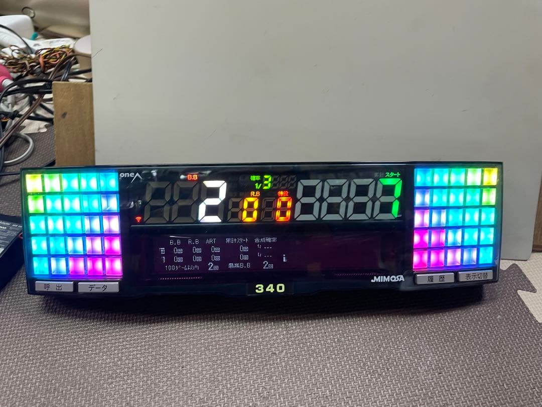 送料込みone Aミモザ差枚数表示スランプグラフ搭載パチスロ用データ