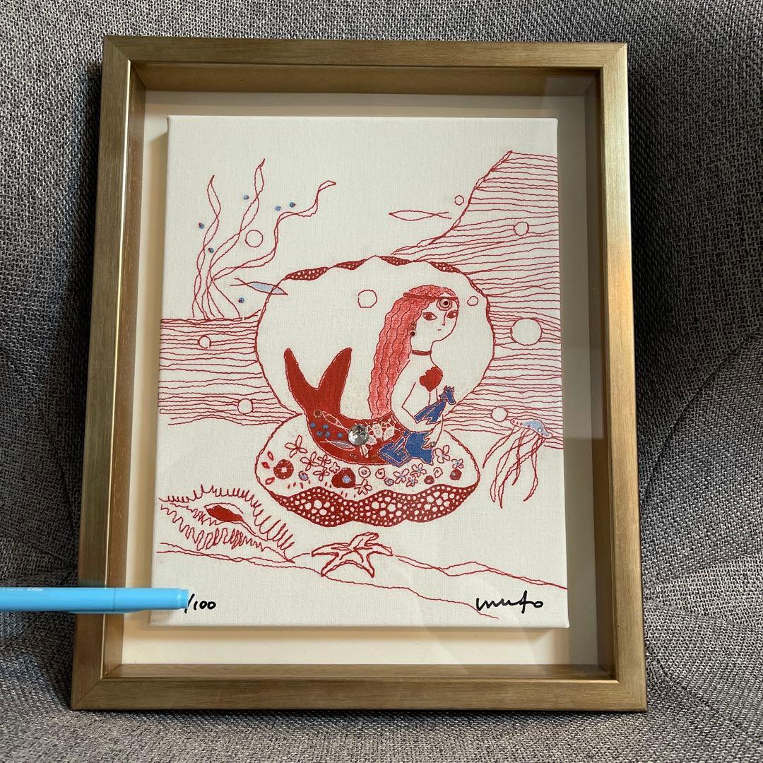 ミカオ MICAO 人魚姫 版画 絵画