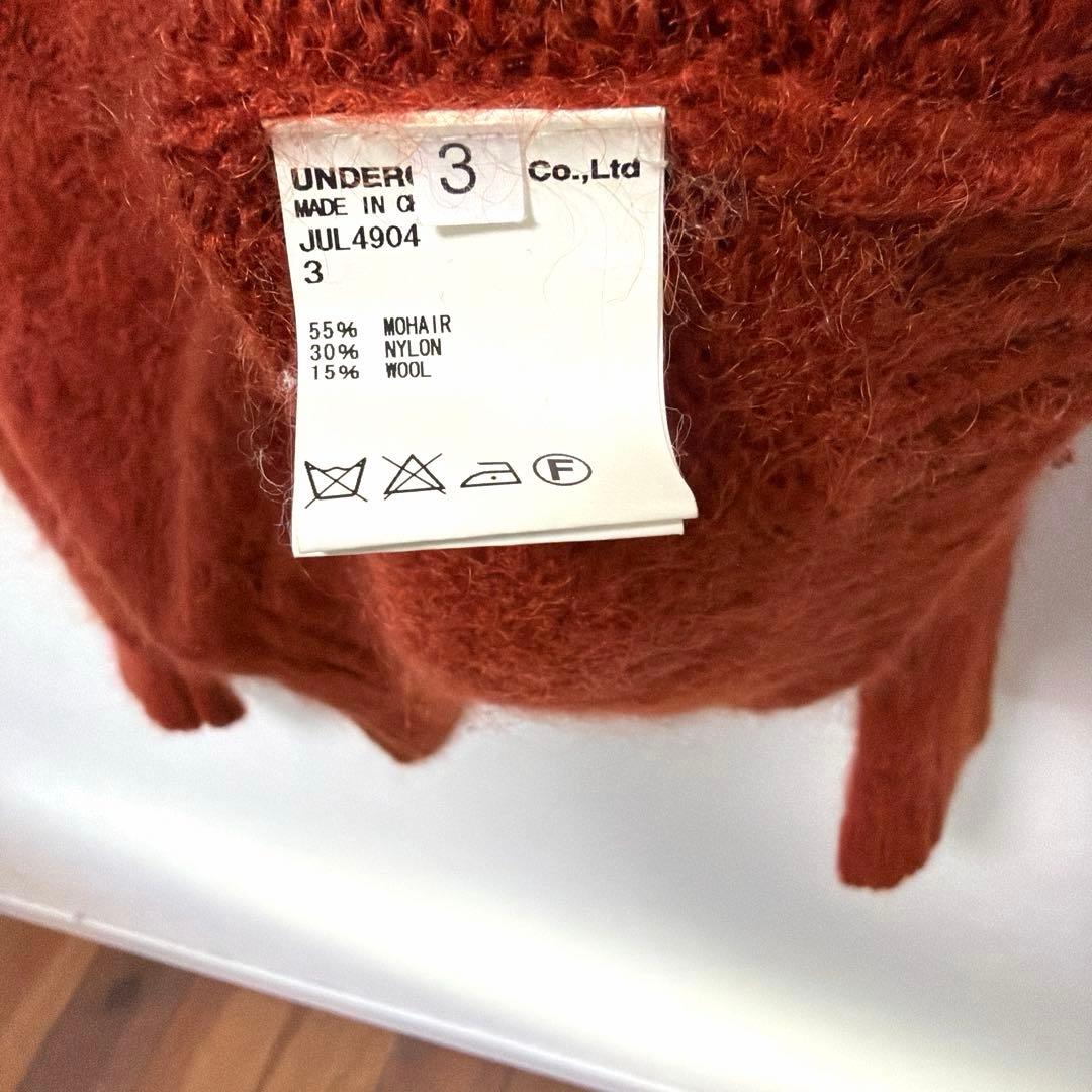 John UNDERCOVER バイカラーモヘヤニット 3 JUL4904