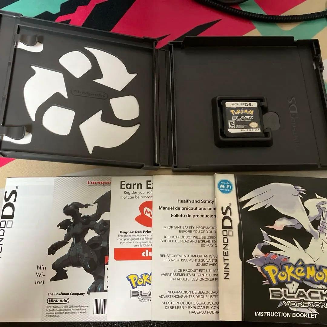 DSLite ディアルガ・パルキアエディション北米版/ポケモンブラック