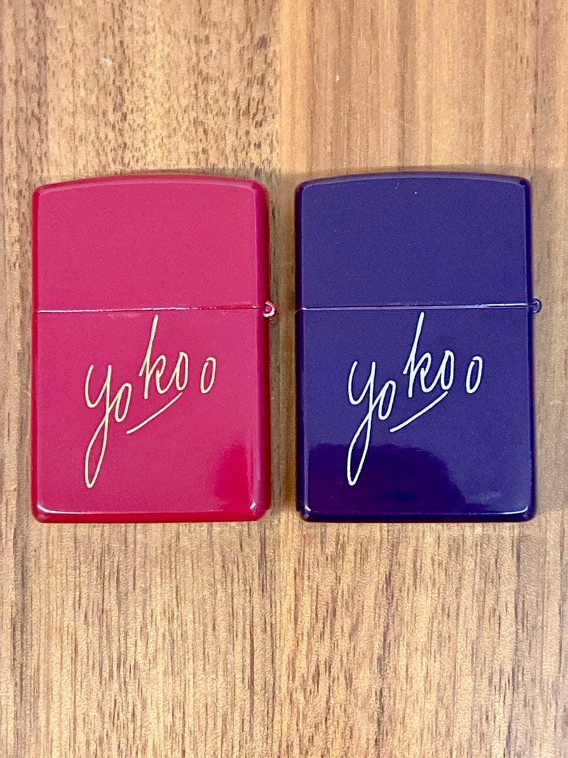 ZIPPO 漆塗り 横尾忠則デザイン 宮本武蔵/佐々木小次郎＋ケース2個