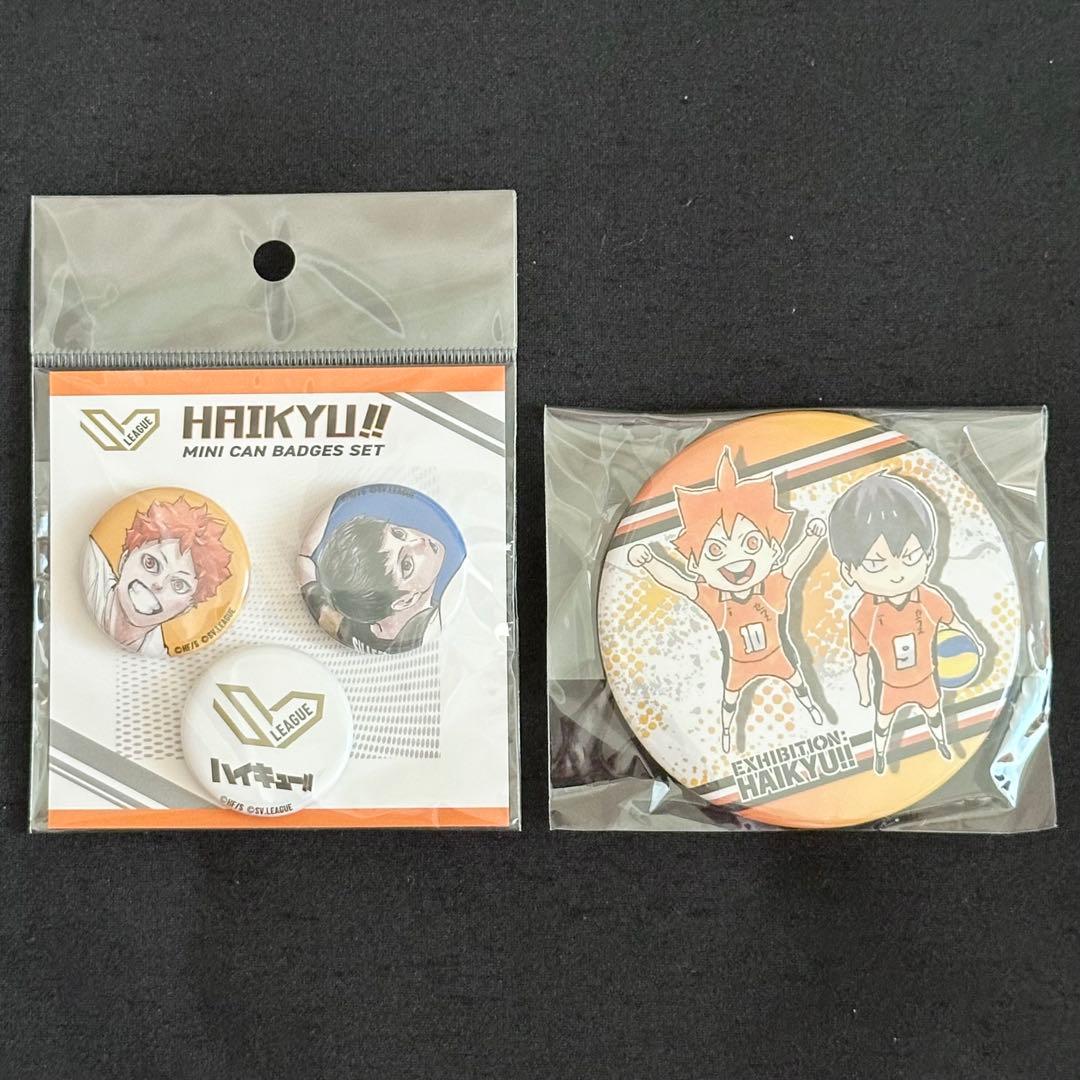 ハイキュー 日向翔陽 日向 影山飛雄 影山 缶バッジ SVリーグ