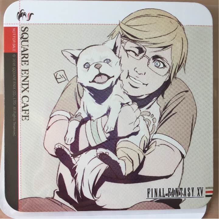 スクエニカフェ FF15 第4弾 コースター プロンプト幼少期 プロンプト