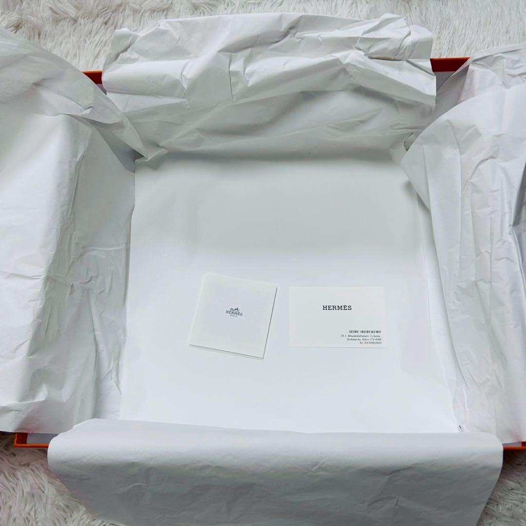 HERMES 空箱のみ ギフトBOX オレンジ 095 バーキン ケリー - メルカリ