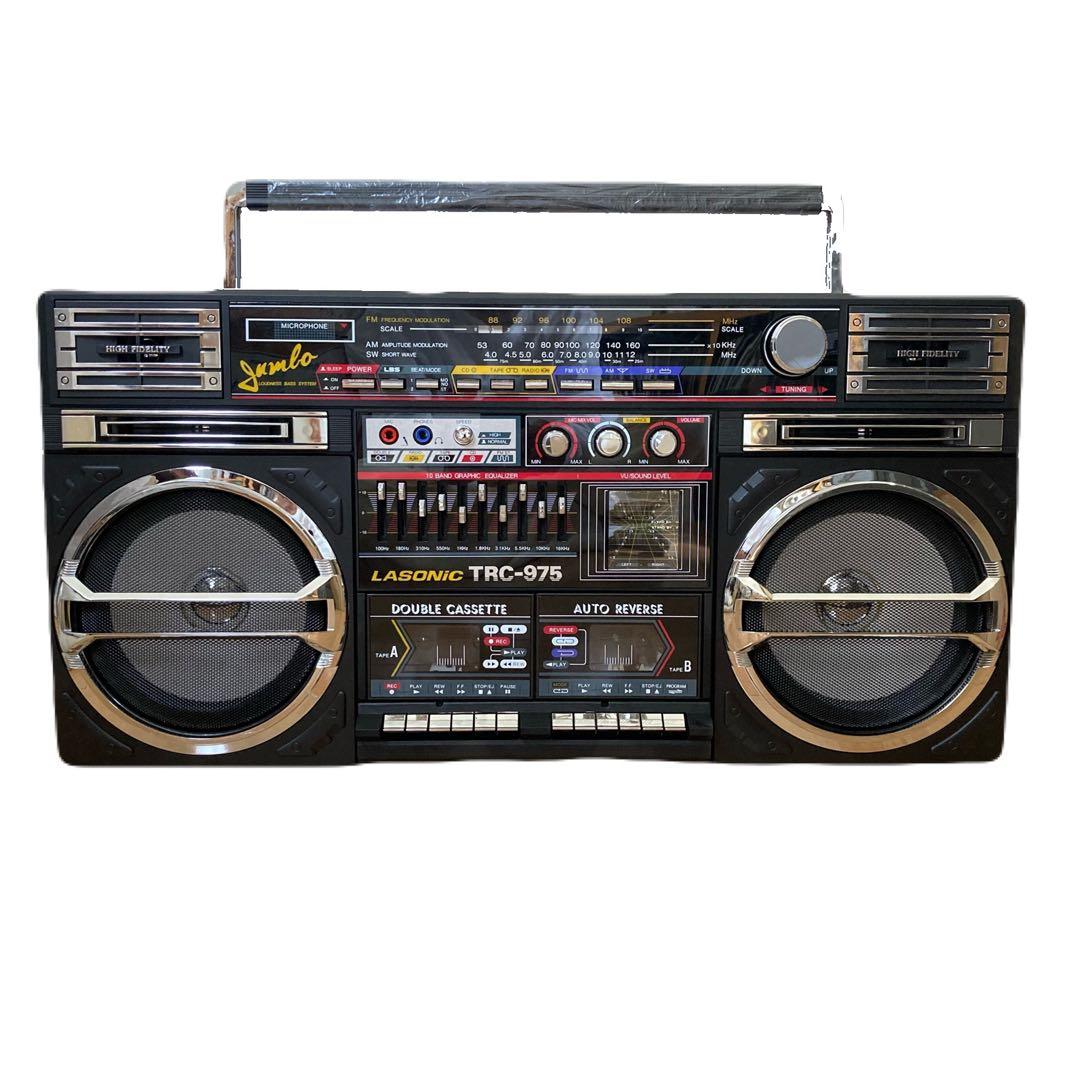 LASONiC[ラソニック] TRC-975 ラジカセ 新品未使用 激レア - メルカリ