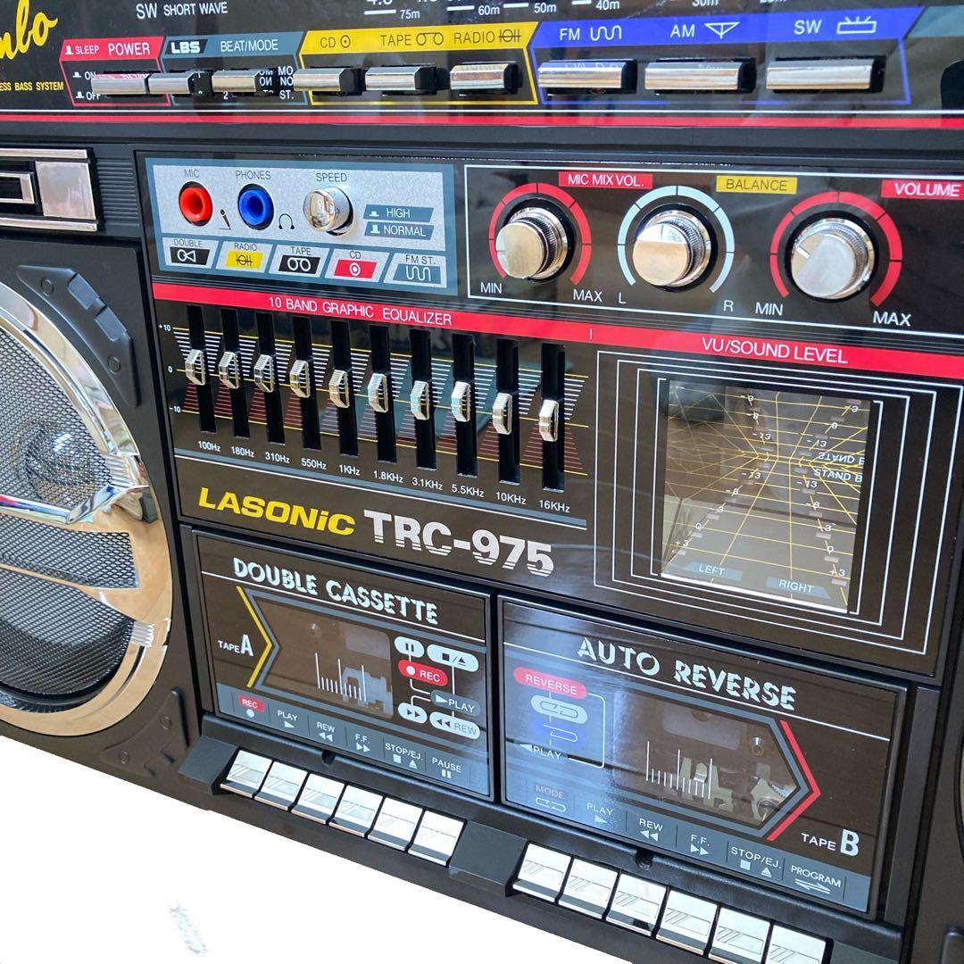 LASONiC[ラソニック] TRC-975 ラジカセ 新品未使用 激レア - メルカリ