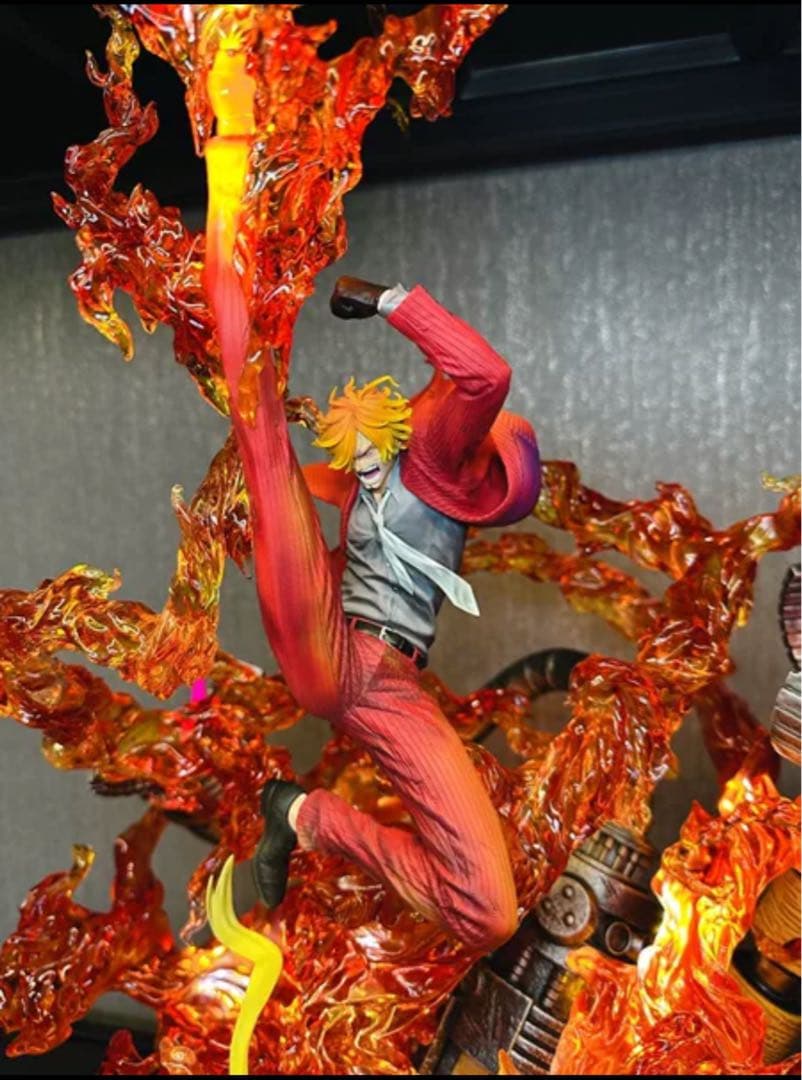 ワンピース LS スタジオ サンジ ガレージキット フィギュア 完成品