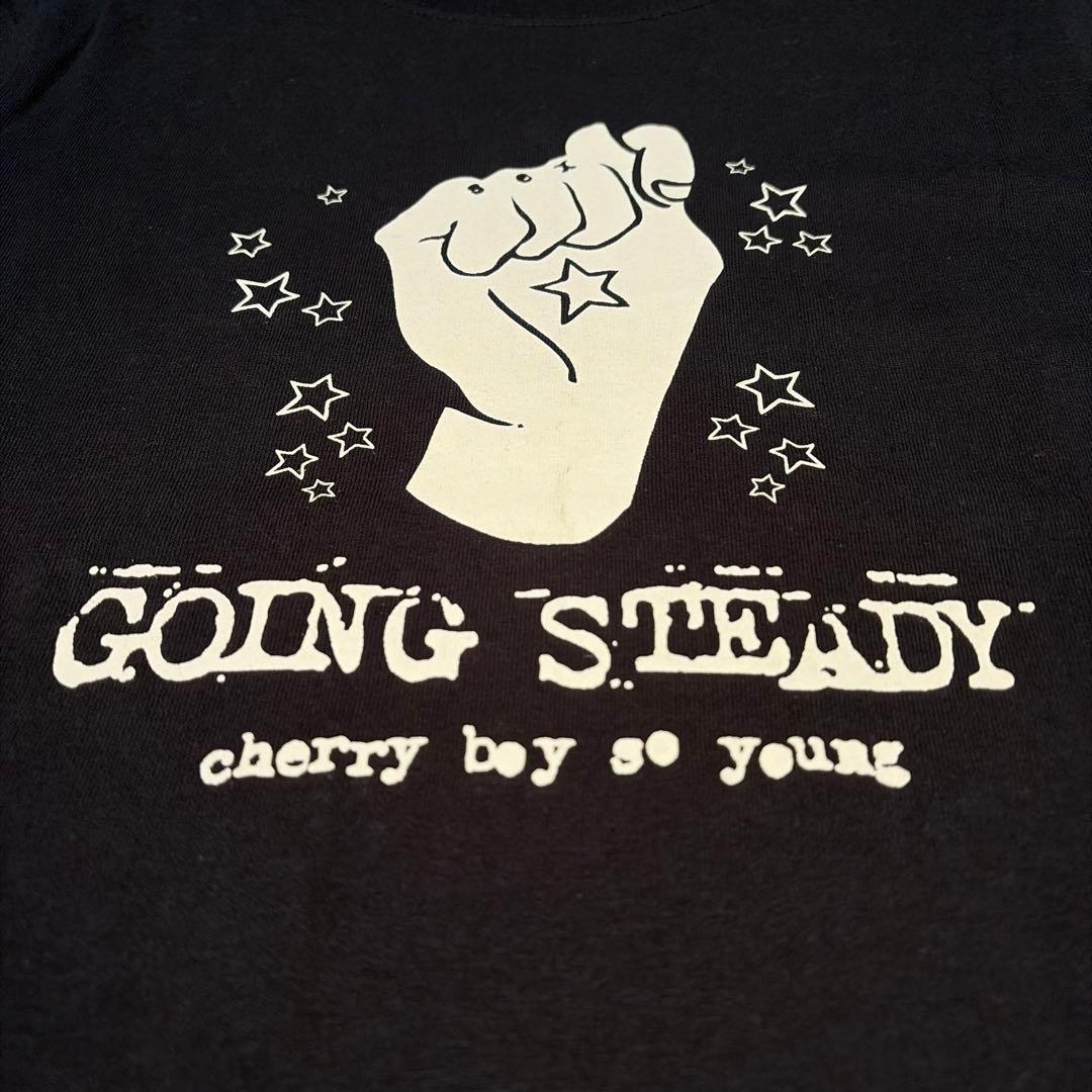 GOING STEADY ブラックTシャツ Sサイズ ゴイステ - メルカリ