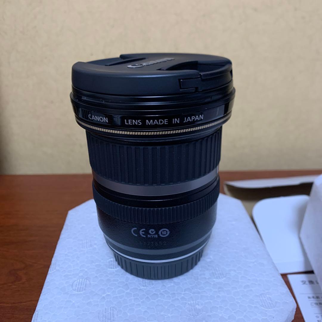 展示未使用品　Canon ズームレンズ EF-S10-22mm F3.5-4.5